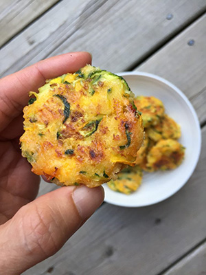 Four Ingredient Cheesy Zucchini Bites | How To Eat