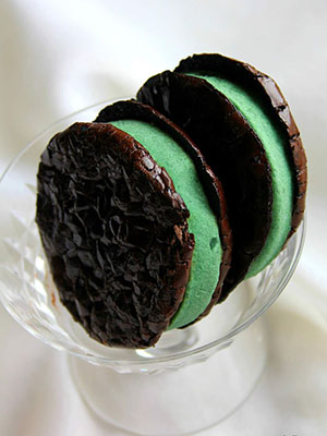 Brownie Coconut Ice Cream Sandwiches | Jo and Sue