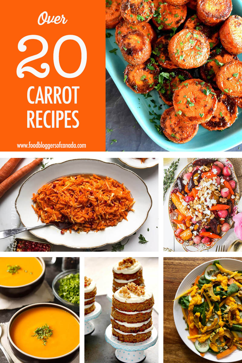 Over 20 Carrot Recipe Ideas | Food Bloggers of Canada