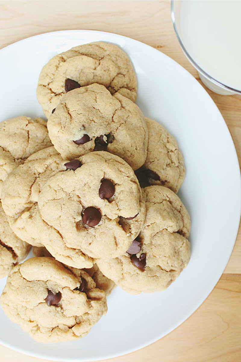Peanut Butter Chocolate Chip Cookies | Food Bloggers of Canada