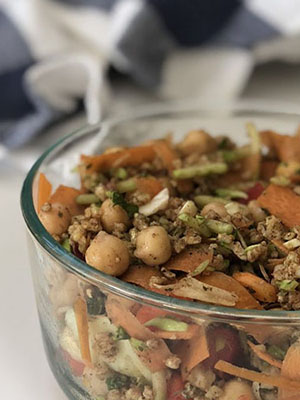 Spiced Chickpea and Carrot Salad | Soul Nutrition