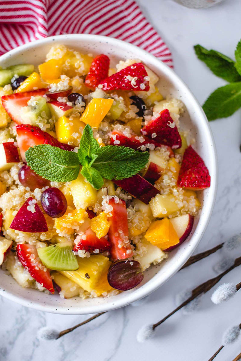 Quinoa Fruit Salad | Noble Tandem