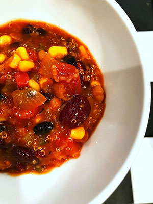 Amazing Quinoa Chili | Pretty Petunias