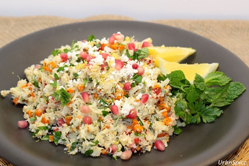 Cauliflower Tabbouleh | Urb'n'Spice