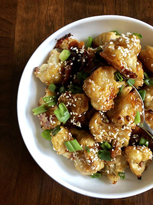 Sesame Cauliflower Bites | How to Eat