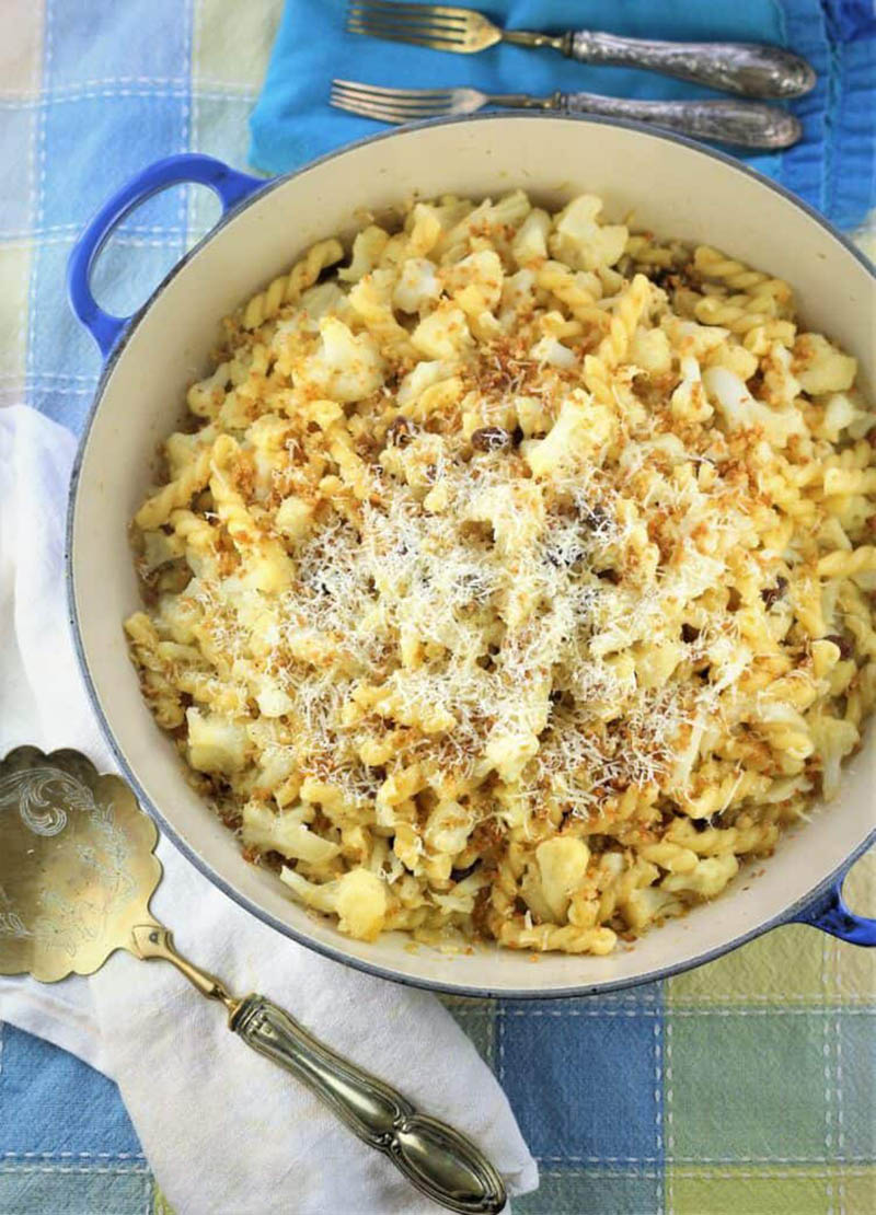 Sicilian Pasta with Cauliflower