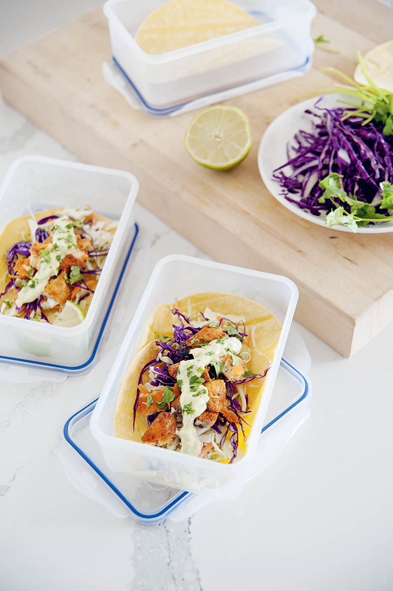 Colorful Fish Tacos