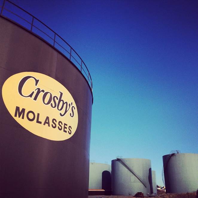 Crosby's molasses tank