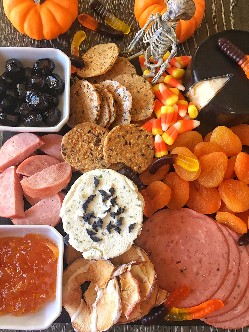 Orange and Black Halloween Board | Food Mamma