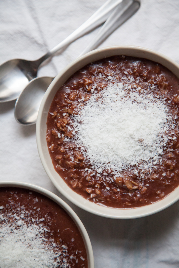 Vegan Chocolate Oatmeal