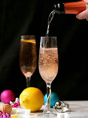 Classic Champagne Cocktail | Domestic Dreamboat