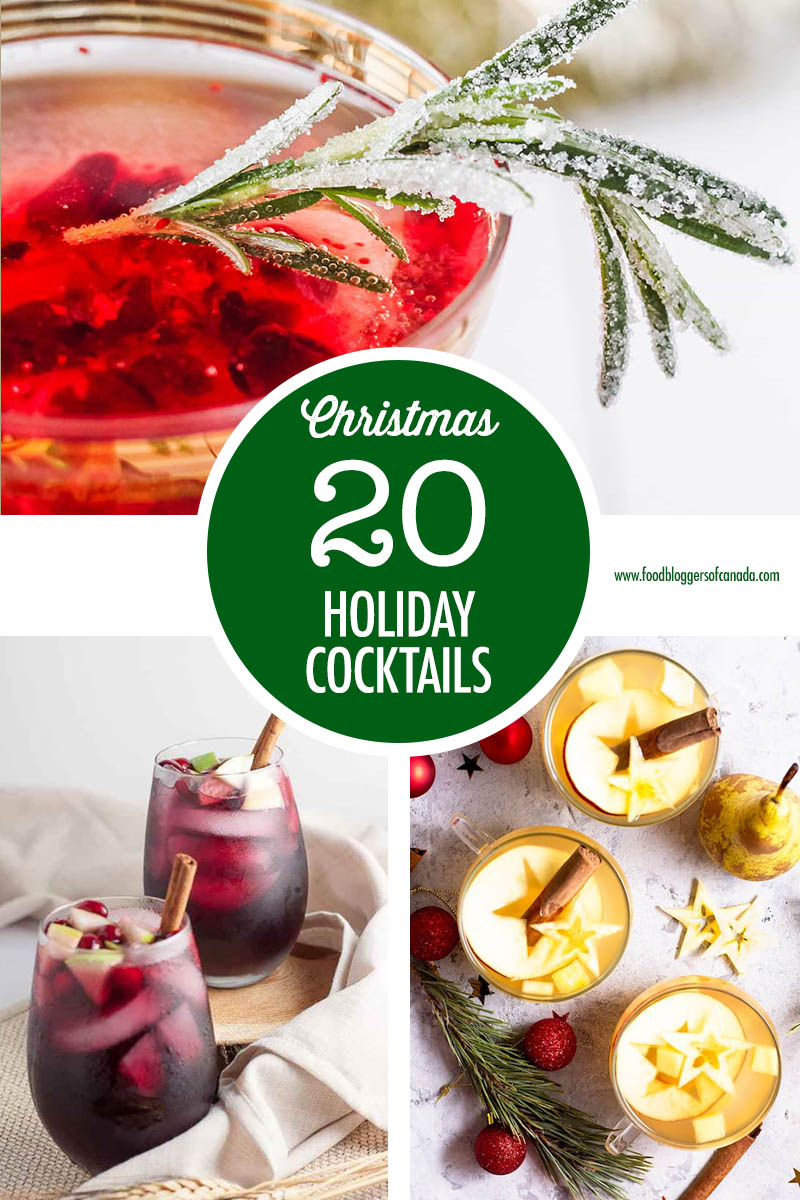 20 Holiday Cocktail Ideas | Food Bloggers of Canada