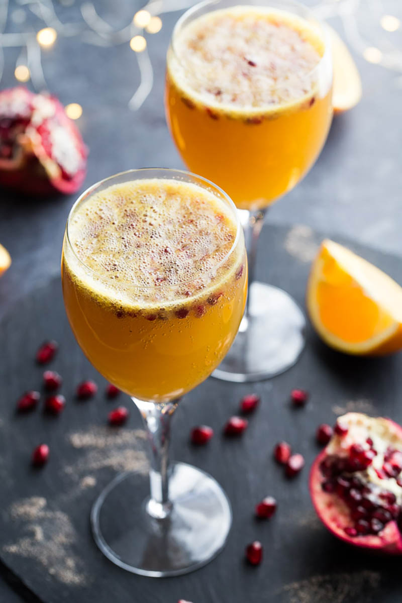 Ginger Beer Mimosas | Crumb Top Baking
