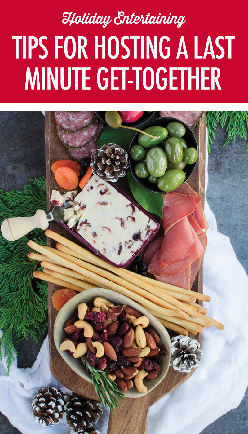 8 Tips For Hosting a Last Minute Holiday Party | Food Bloggers of Canada