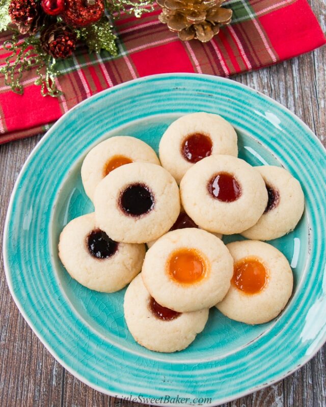 Jam Thumbprint Cookies