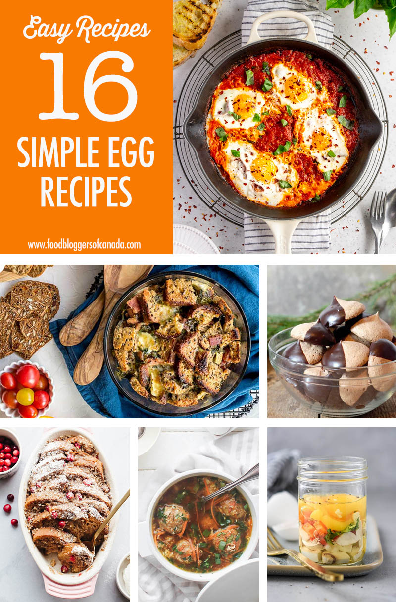 16 Simple Egg Recipes | Food Bloggers of Canada