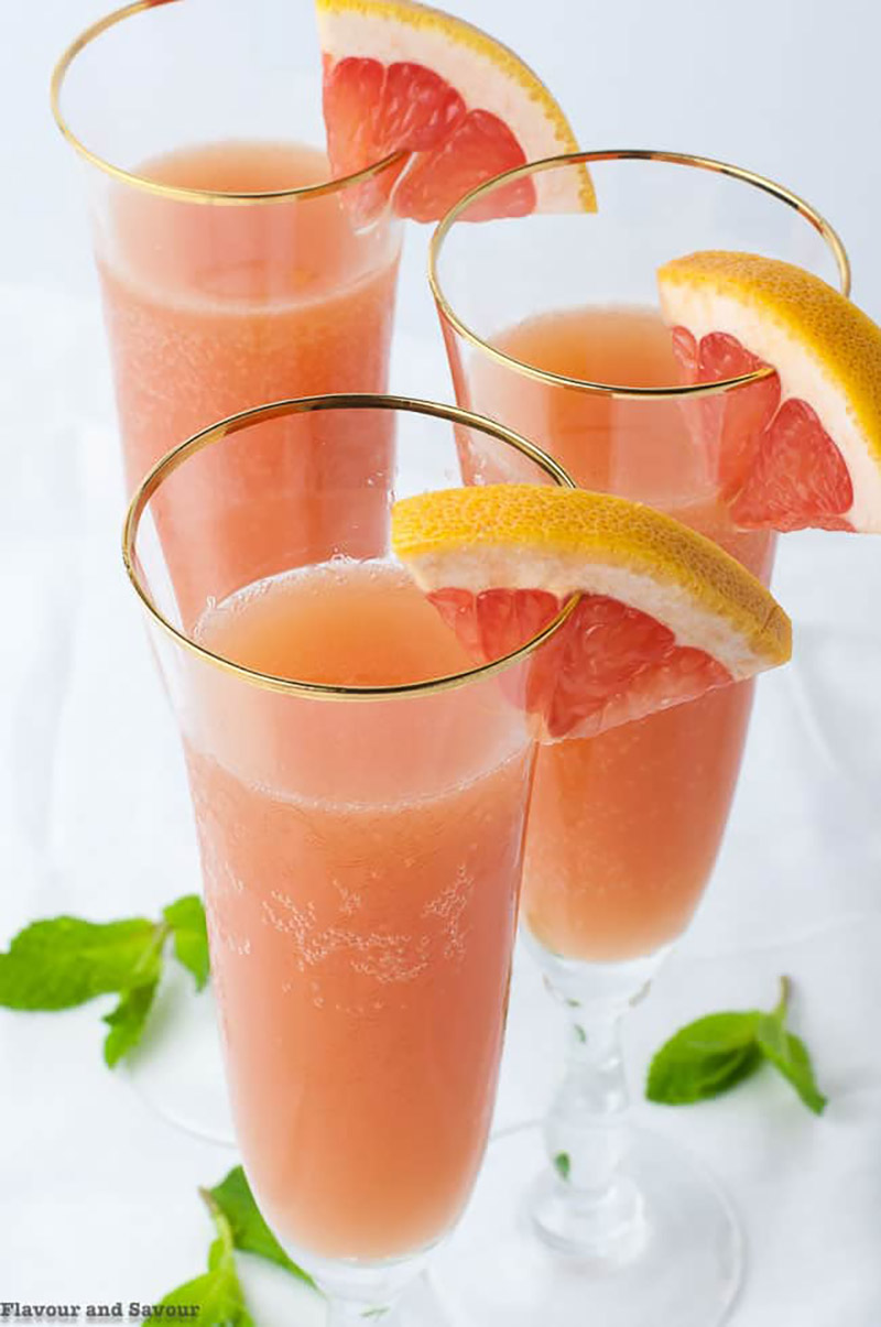 Grapefruit Ginger Mocktail | Flavour & Savour