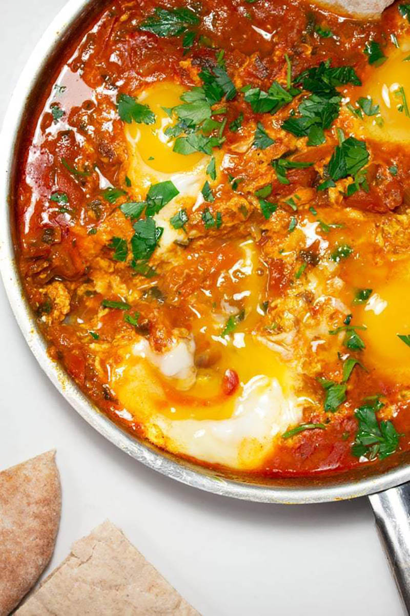 Spicy Moroccan Eggs | Broke Foodies
