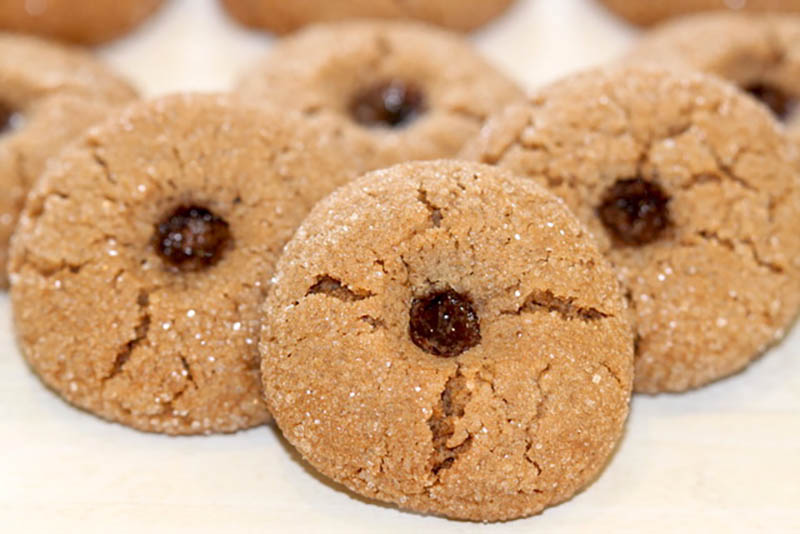 Pomegranate Molasses Sugar Cookies