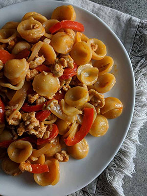 Korean Spiced Orecchitte | Coriander and Lace