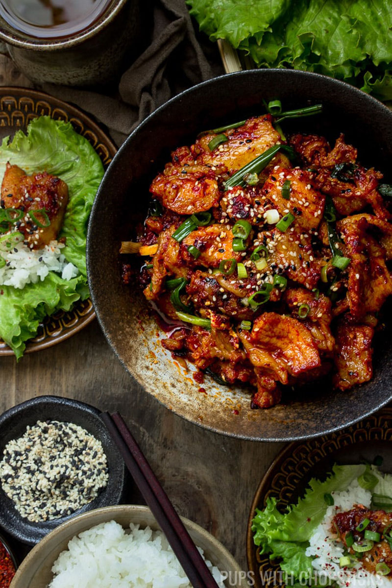 Spicy Korean Pork Bulgogi