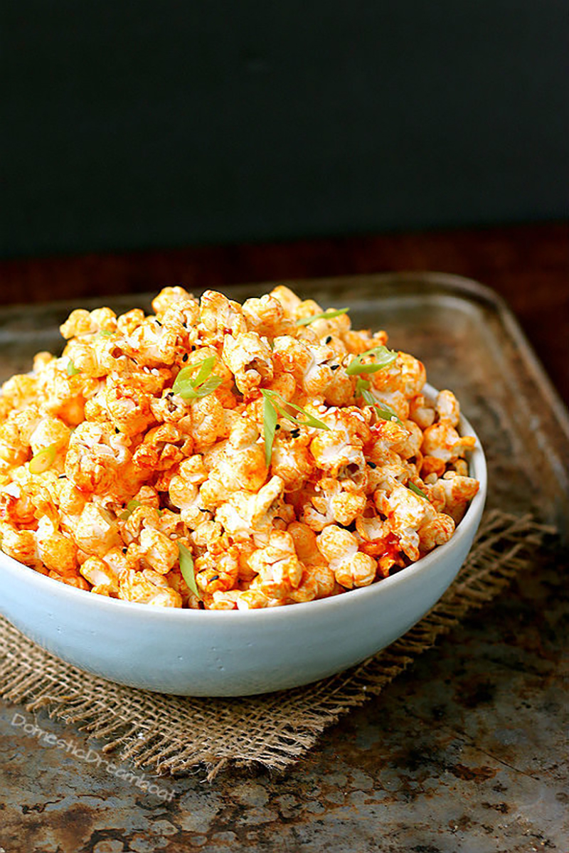 Gochujang Butter Popcorn | Domestic Dreamboat