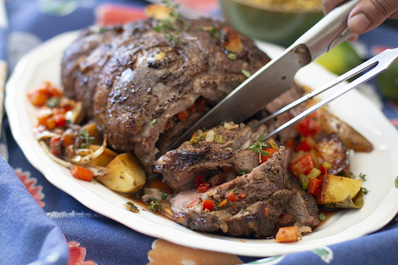 Jerk Lamb Roast | Kravings Food Adventures