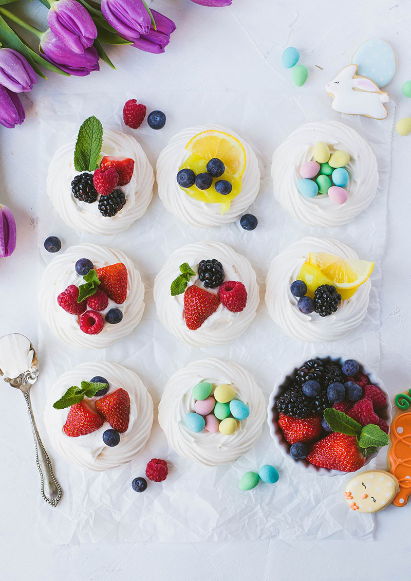 Mini Easter Pavlovas | My Daily Randomness