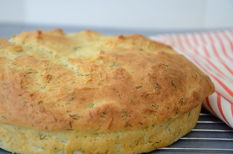 No Knead Dill Bread | Wine Lover's Kitchen