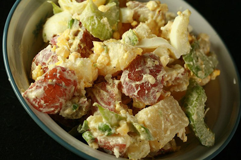 Cold Smoked Potato Salad