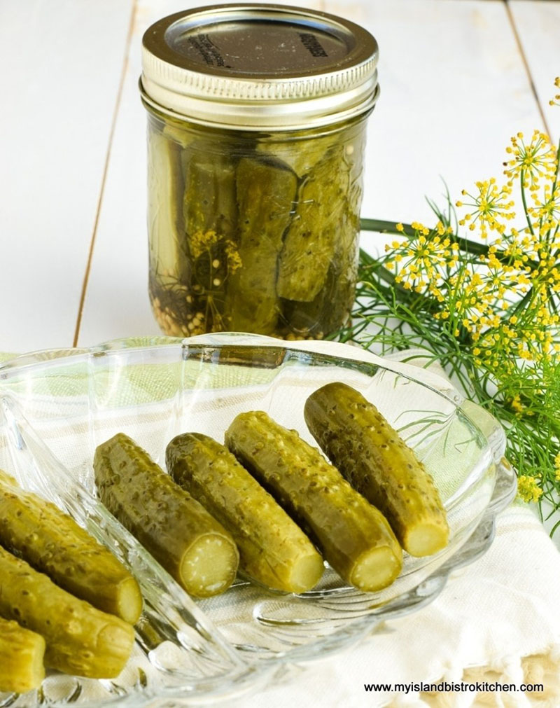 How to Make Dill Pickles | My Island Bistro Kitchen