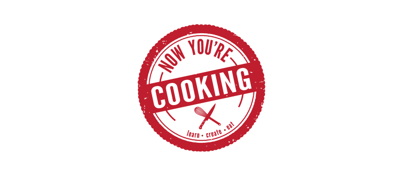 Now You're Cooking logo