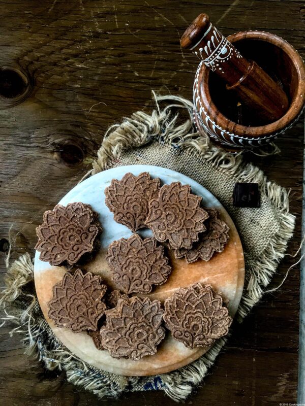 Chocolate sandesh chocolate cheese fudge