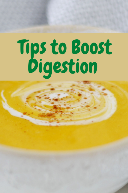 Butternut Squash Soup in a bowl.