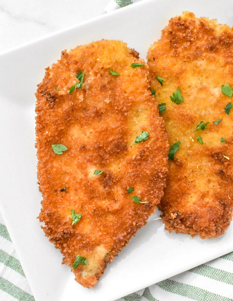 Crispy Chicken Cutlets