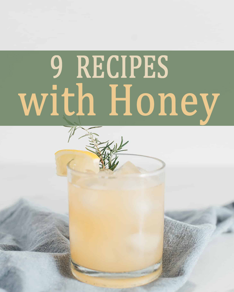 Honey Chamomile Whiskey Cocktail