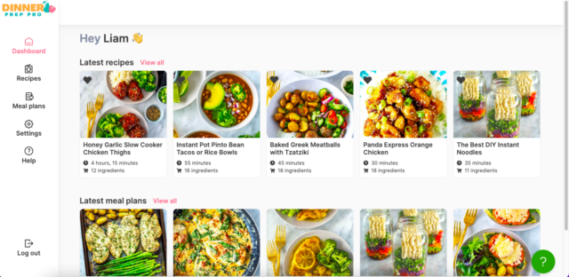 Dinner Prep Pro Website