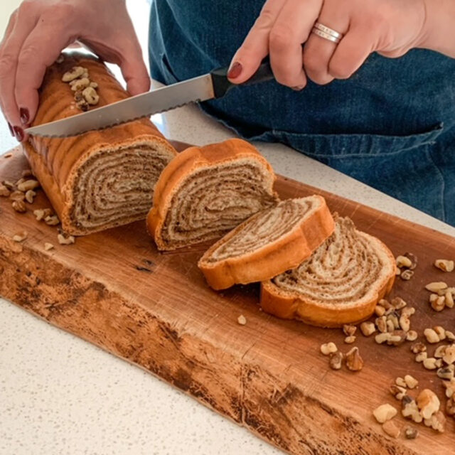 Traditional Slovenian Walnut Roll