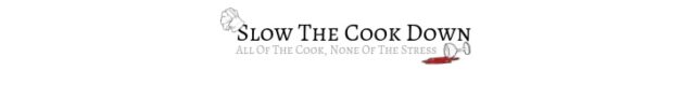 Slow the Cook Down logo