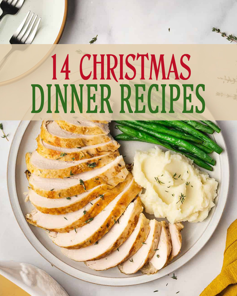 Sliced turkey breast with mashed potatoes and green beans on a plate.