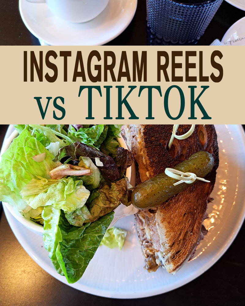 Salad and beef sandwich on a plate.