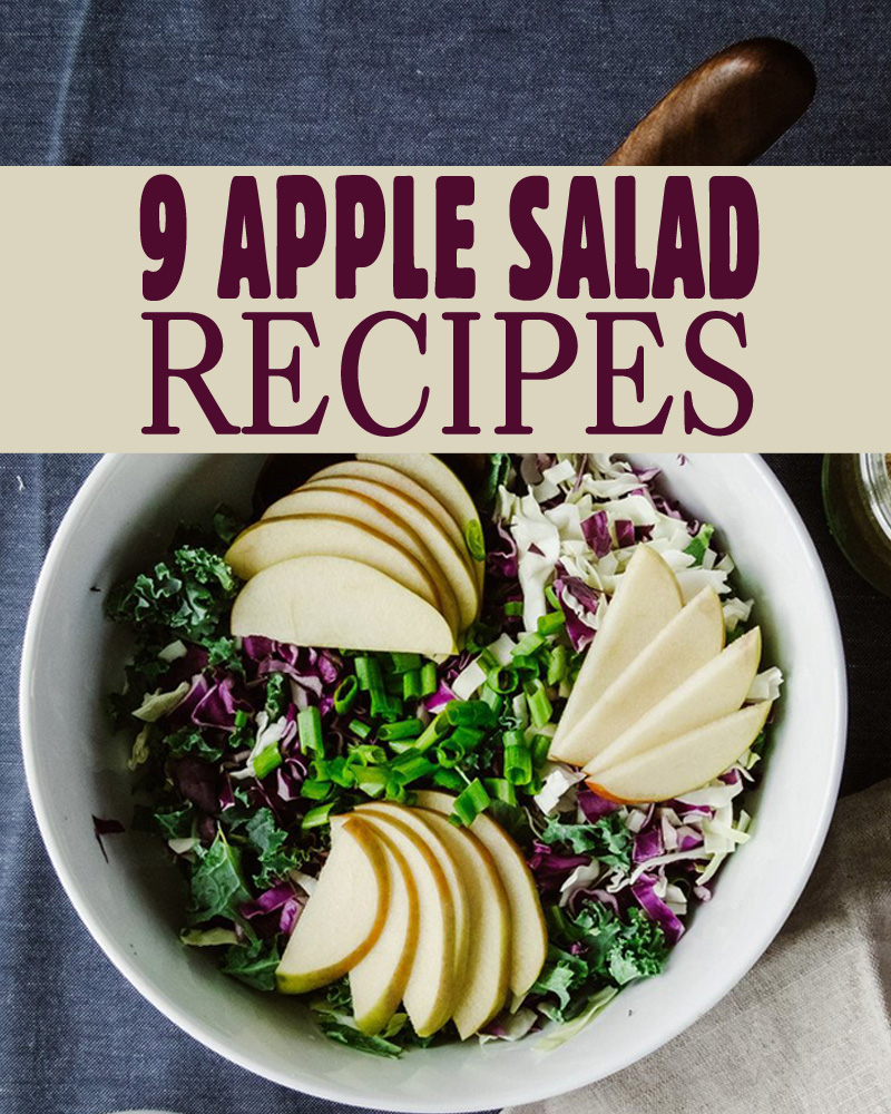 Kale apple salad.